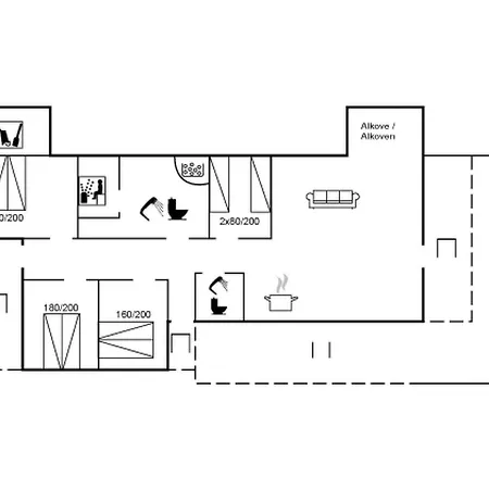 בית נופש Flicka - 275m From The Sea By Interhome